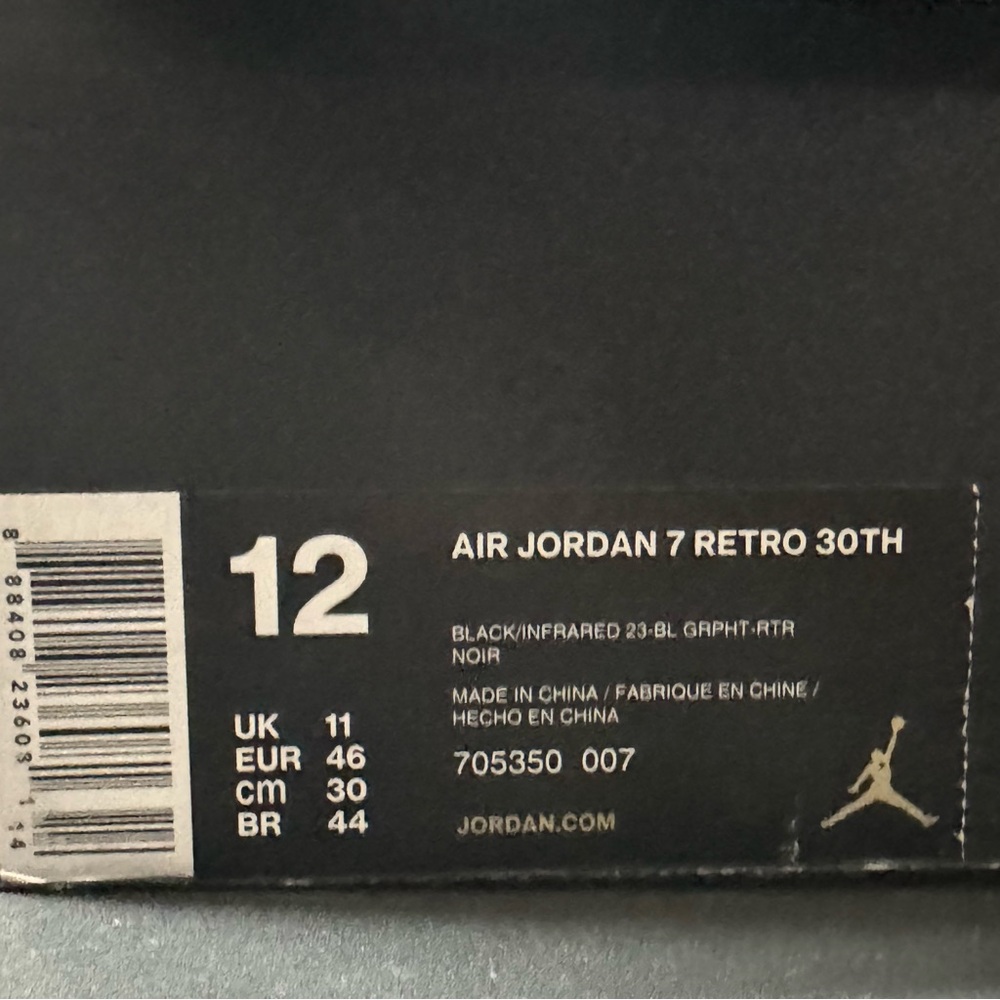 the Air Jordan 7 Retro Barcelona Nights - Picture 11 of 14